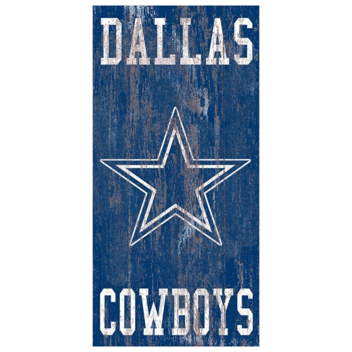 Настенный знак с логотипом Dallas Cowboys Heritage Fan Creations