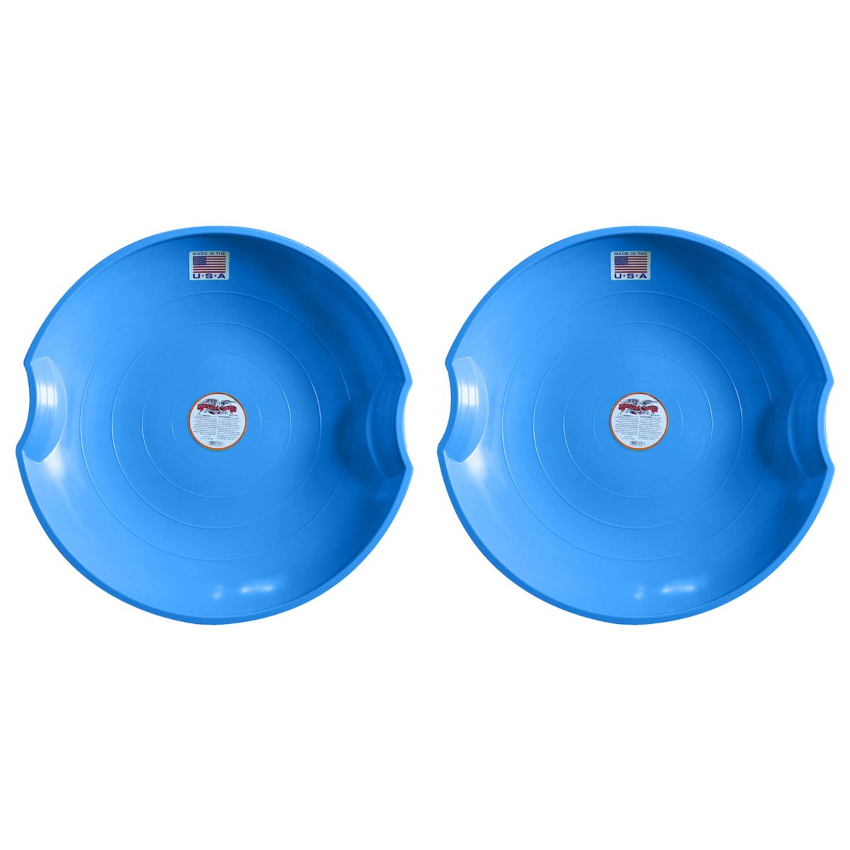 Paricon 626-B Гибкие салазки с летающей тарелкой, диаметр 26 дюймов, синий (2 шт. в упаковке) Paricon