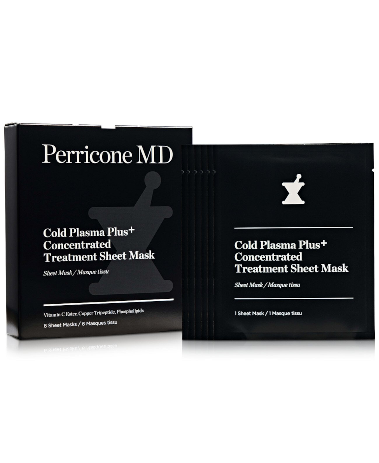 Тканевая концентрированная маска Cold Plasma Plus+, 6 шт. Perricone MD