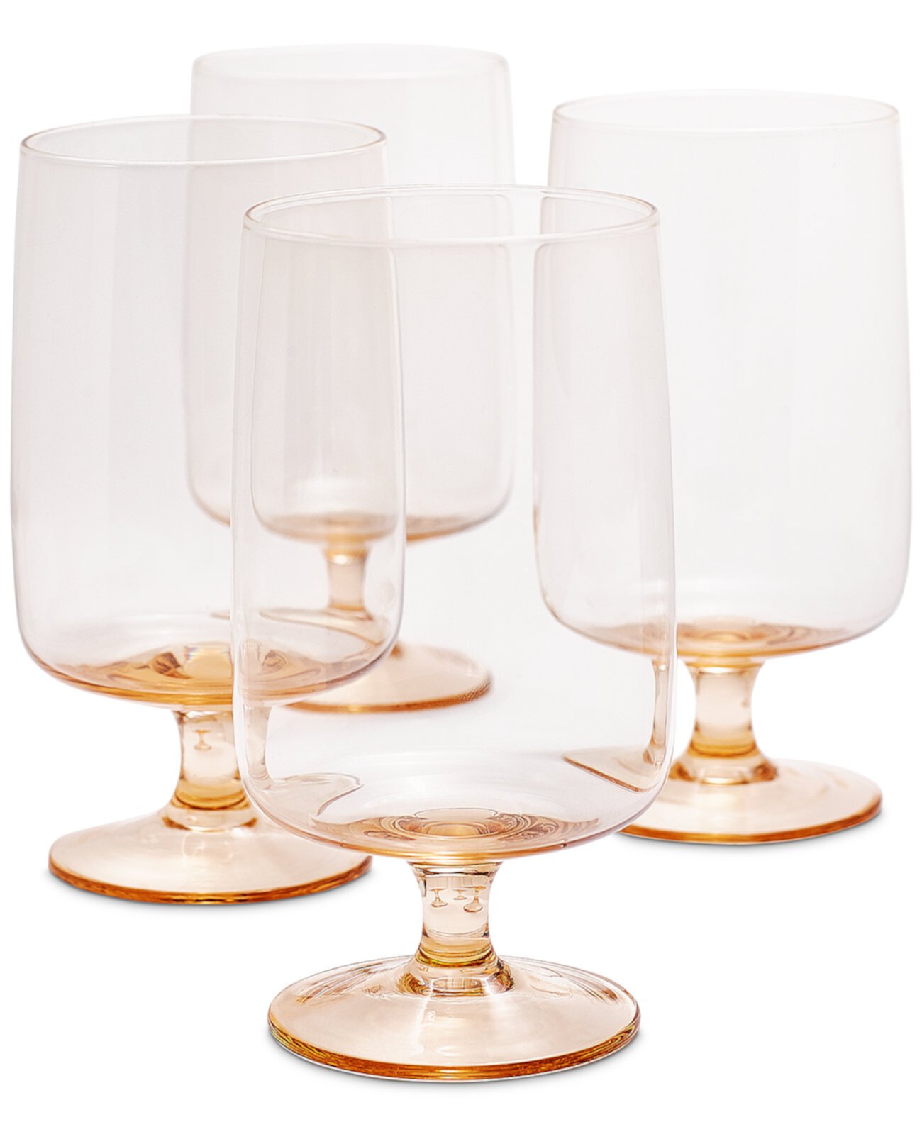 Stackable Water Glasses, Set of 4, Created for Macy's Oake
