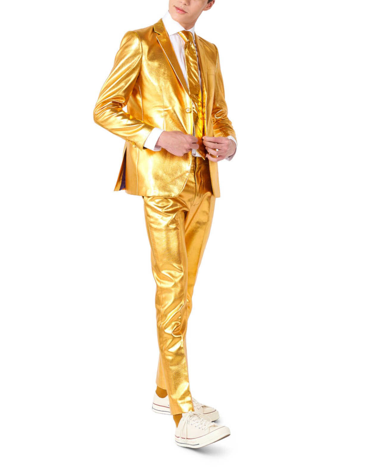 Костюм для вечеринки Big Boys Groovy Metallic, комплект из 3 предметов OppoSuits