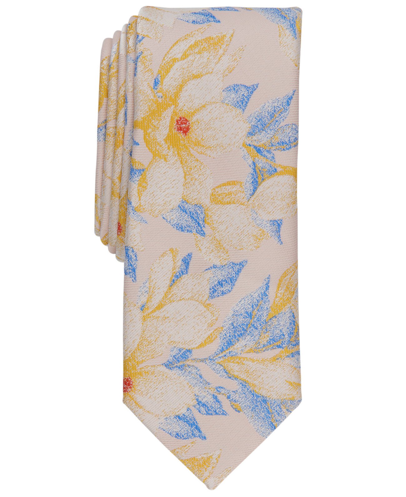 Men's Iris Skinny Floral Tie, Created for Macy's Bar III