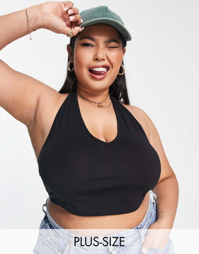 Женская Укороченная Футболка ASOS Curve ASOS Curve