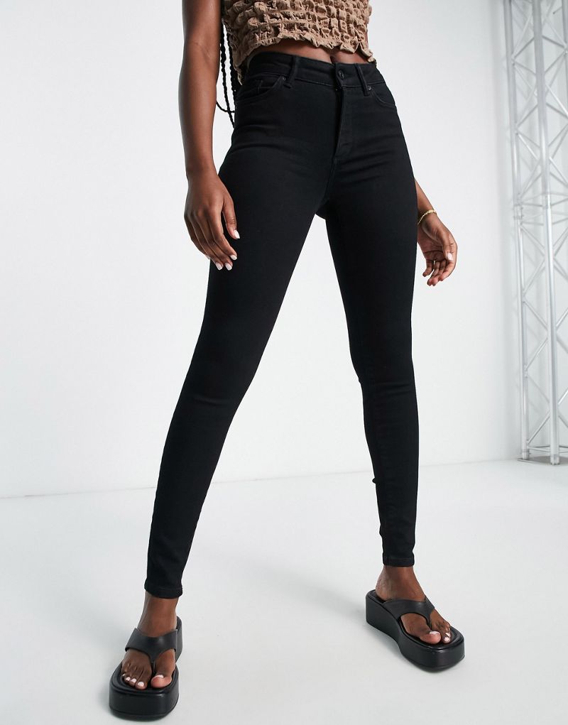 Черные джинсы скинни AllSaints Miller AllSaints