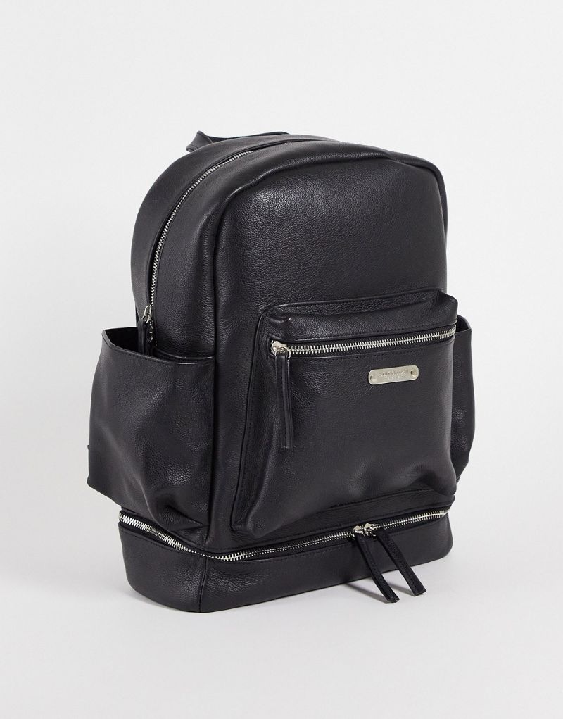 Черный рюкзак с контрастной молнией Bolongaro Trevor BOLONGARO TREVOR