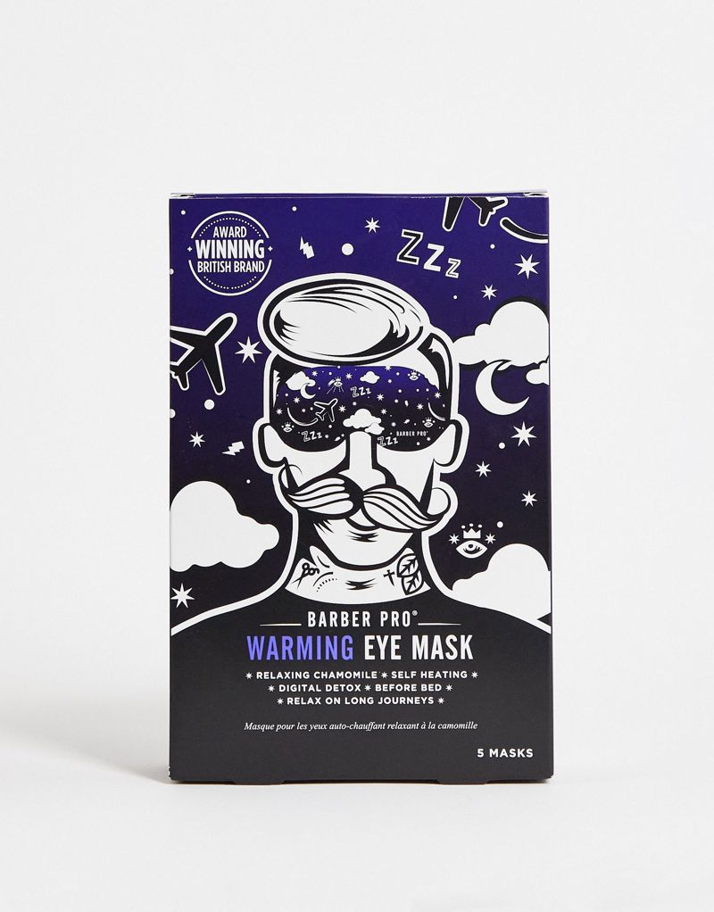 Согревающая маска для глаз Barber Pro, 5 шт. Barber Pro