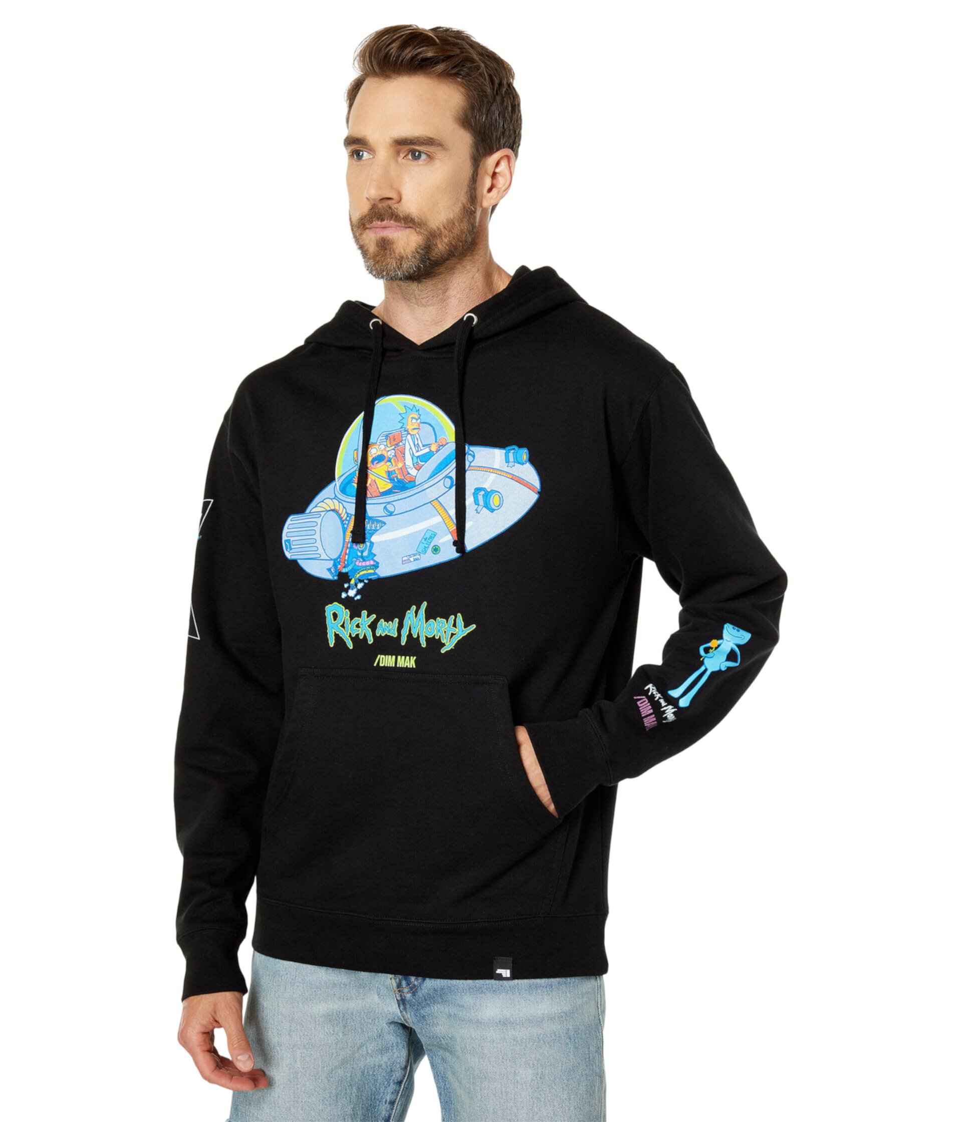 Dim Mak x Rick and Morty - Rest and Ricklaxation Hoodie Dim Mak