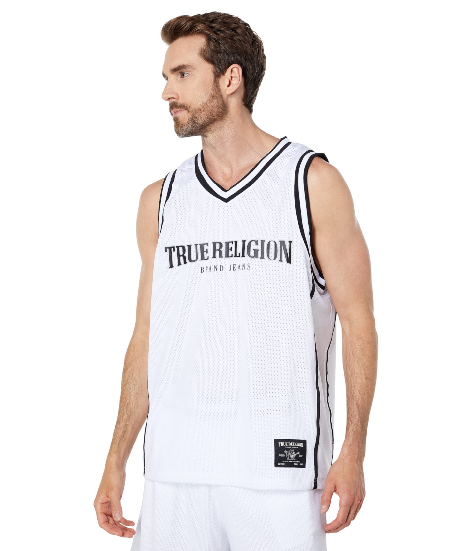 Arch Mesh Basketball Tank True Religion