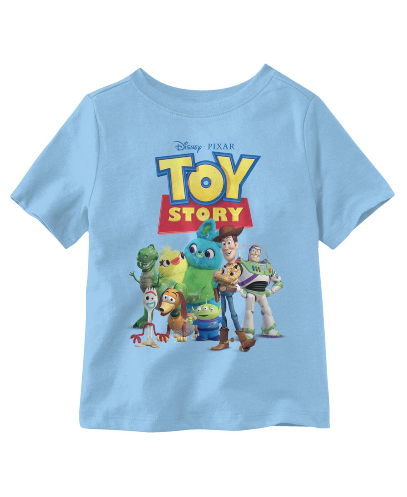 Little Boys Toy Story Group Short Sleeves Graphic T-shirt Hybrid