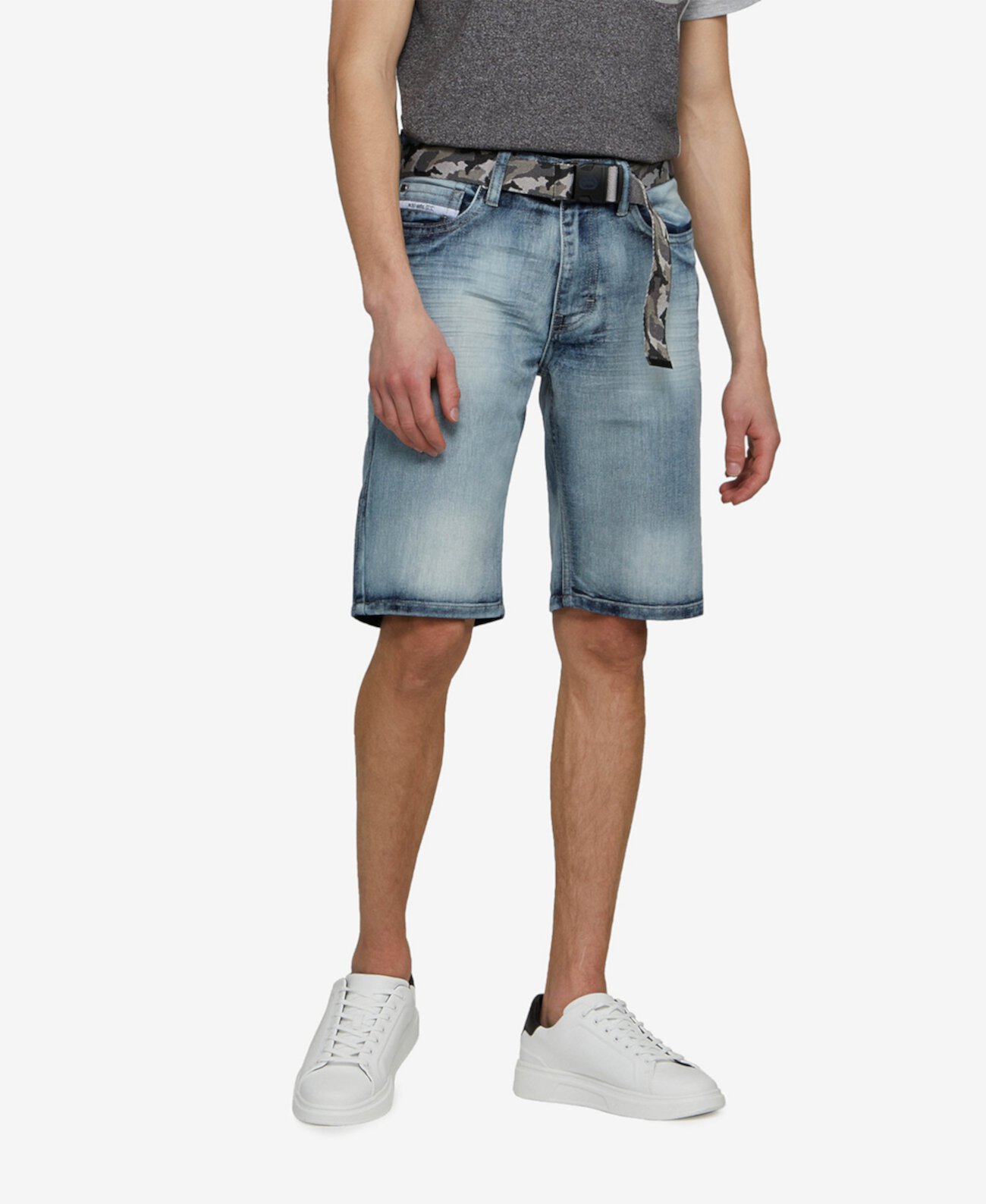 Мужские джинсовые шорты Big and Tall Feeling Fresh с регулируемым поясом, комплект из 2 предметов Ecko Unltd