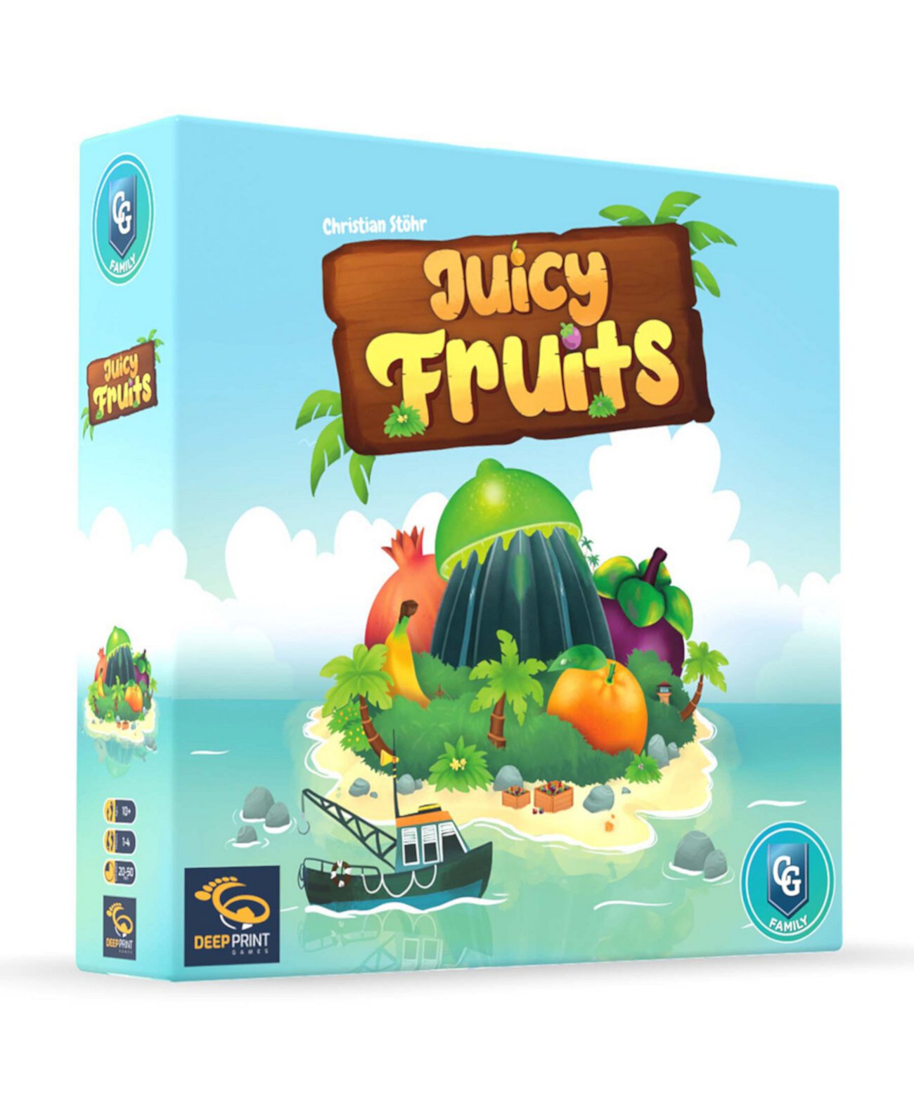 Семейная стратегия Juicy Fruits, 243 предмета Capstone Games