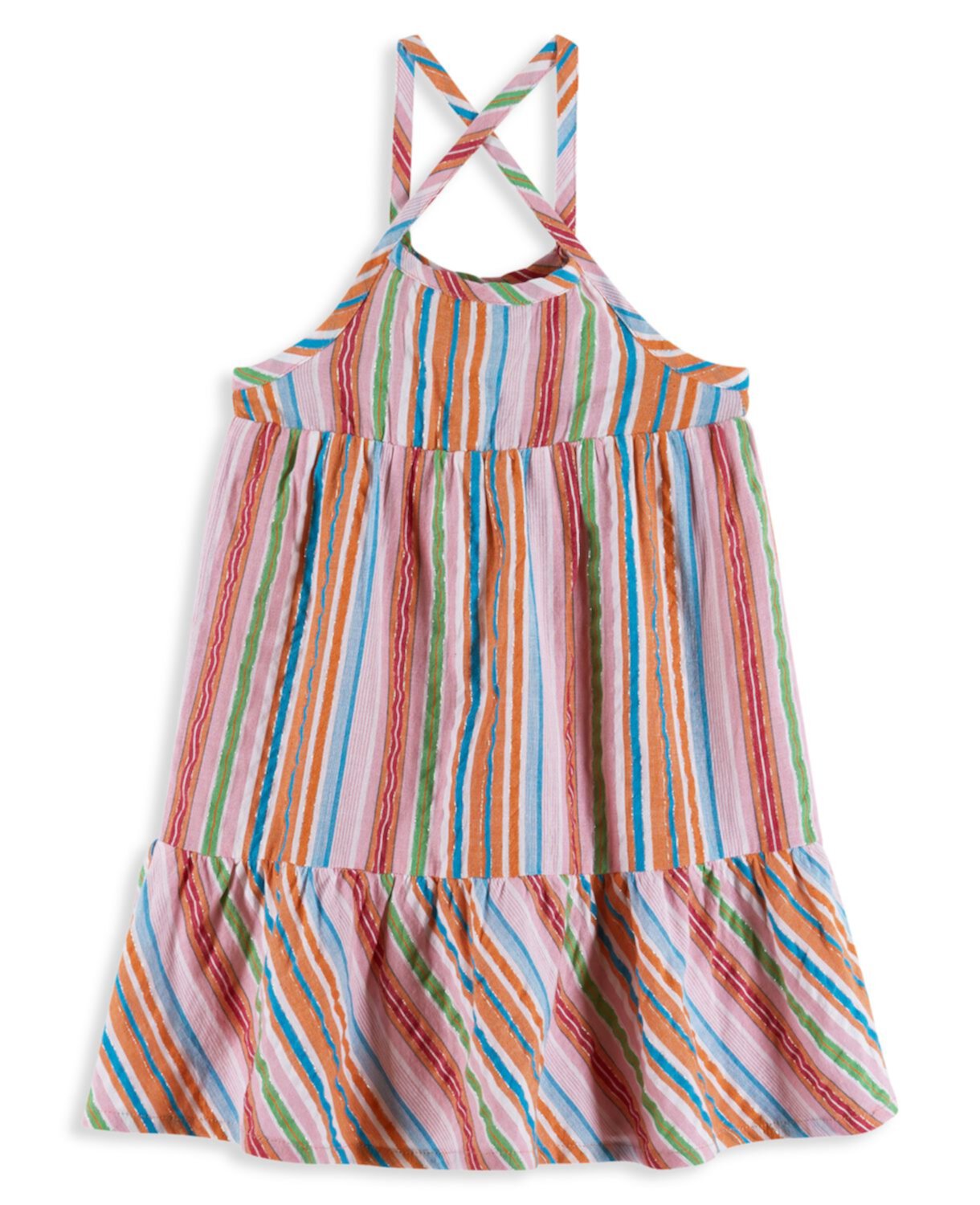 Полосатое платье для маленькой девочки Andy & Evan