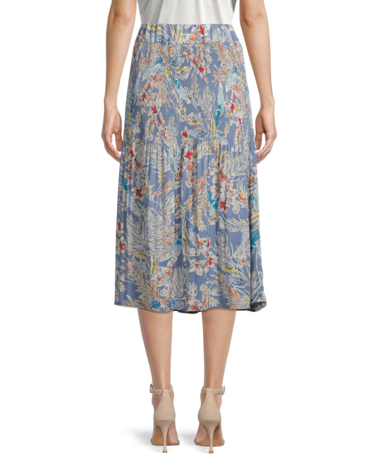 Плиссированная юбка с цветочным принтом Chenault