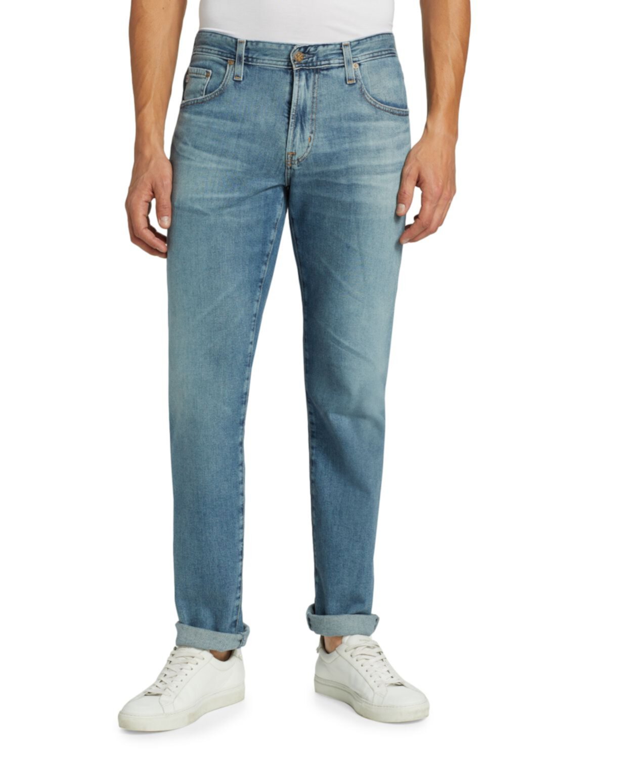Узкие прямые джинсы Graduate AG Jeans