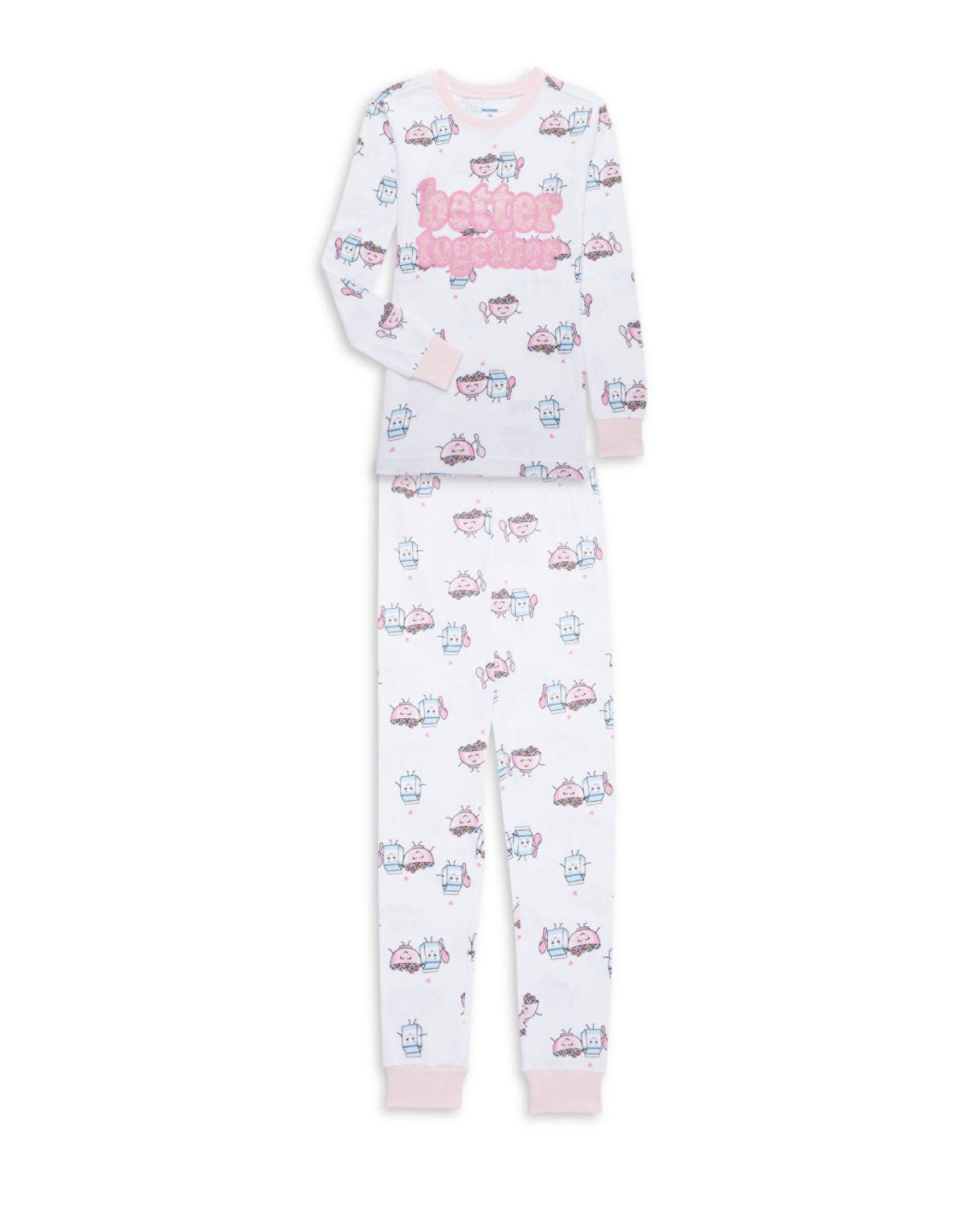 Двухкомпонентная футболка для маленькой девочки и усилитель; Комплект брюк PL Sleep