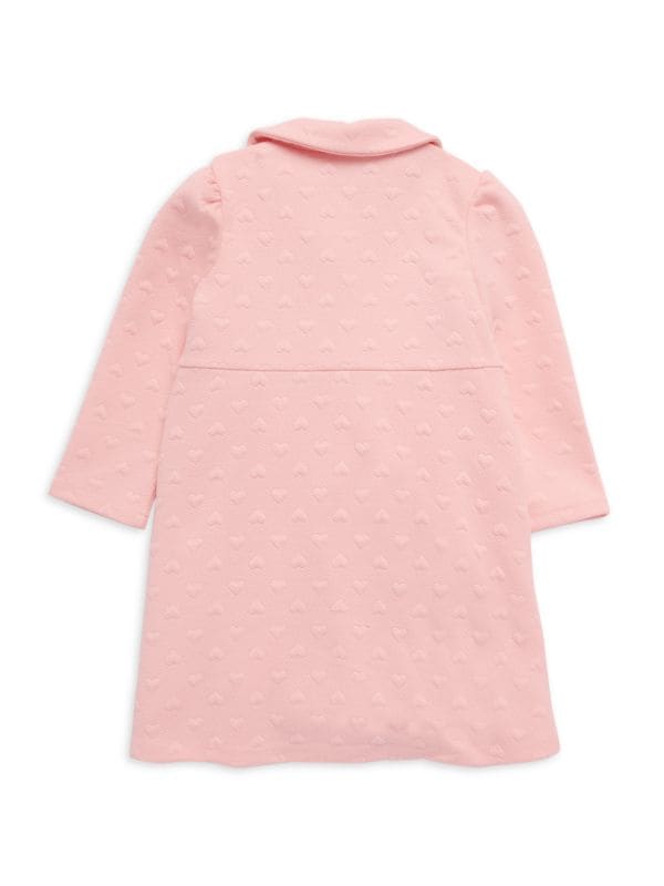 Комплект из двух предметов: платье и пальто для маленькой девочки Purple Rose