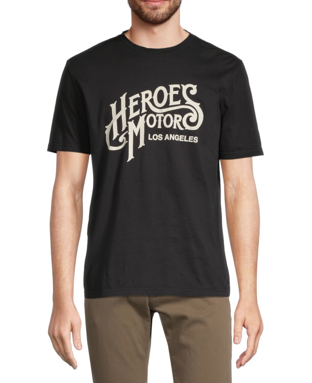 футболка с логотипом Heroes Motors