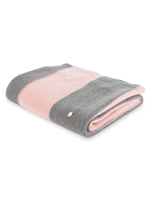 Bubble Colorblock Cotton Throw Safavieh