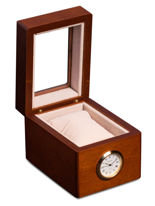 ​Single Cherry Wood Watch Box Bey-Berk