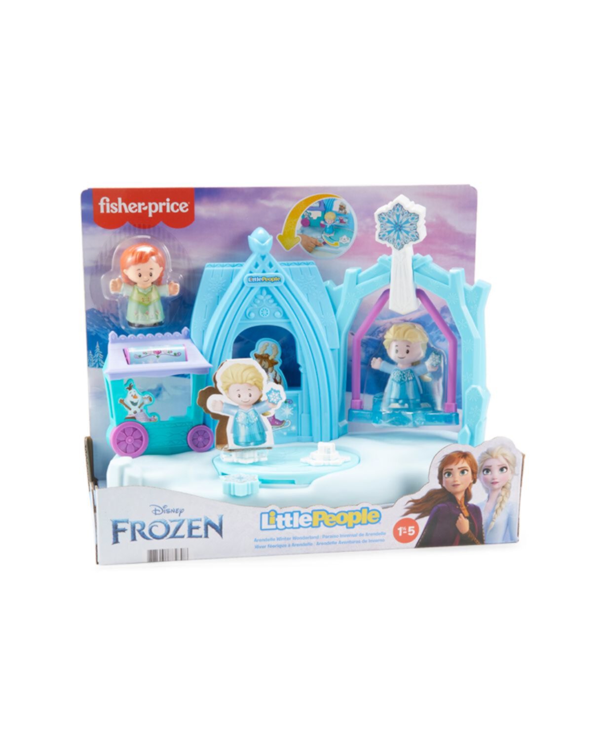Игровой набор Disney Frozen Arendelle Winter Wonderland Little People