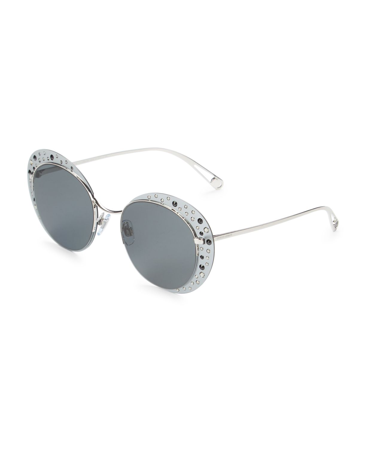 Солнцезащитные очки «кошачий глаз» 52 мм Giorgio Armani