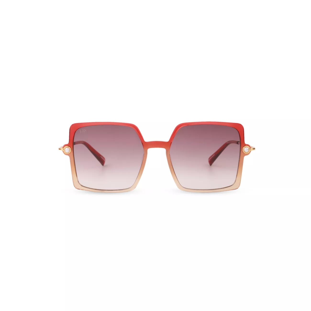Квадратные солнцезащитные очки Moxie 54 мм For Art's Sake