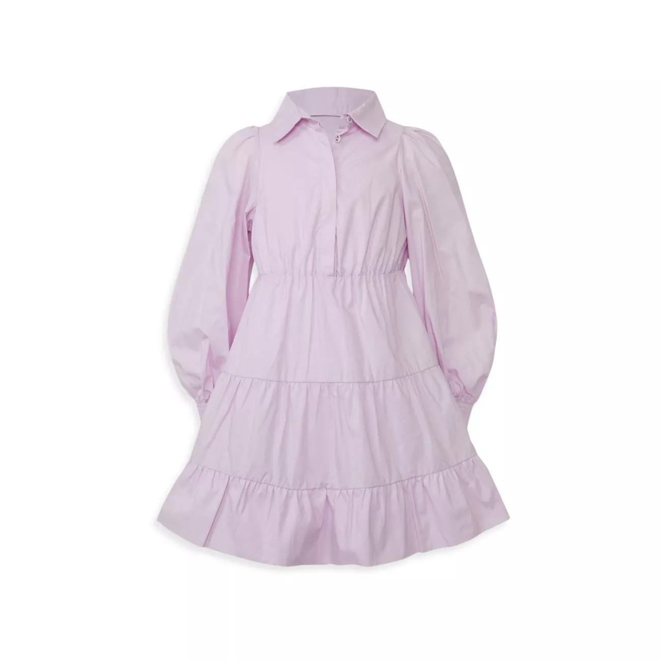 Мини-платье-рубашка для девочек Bardot Junior