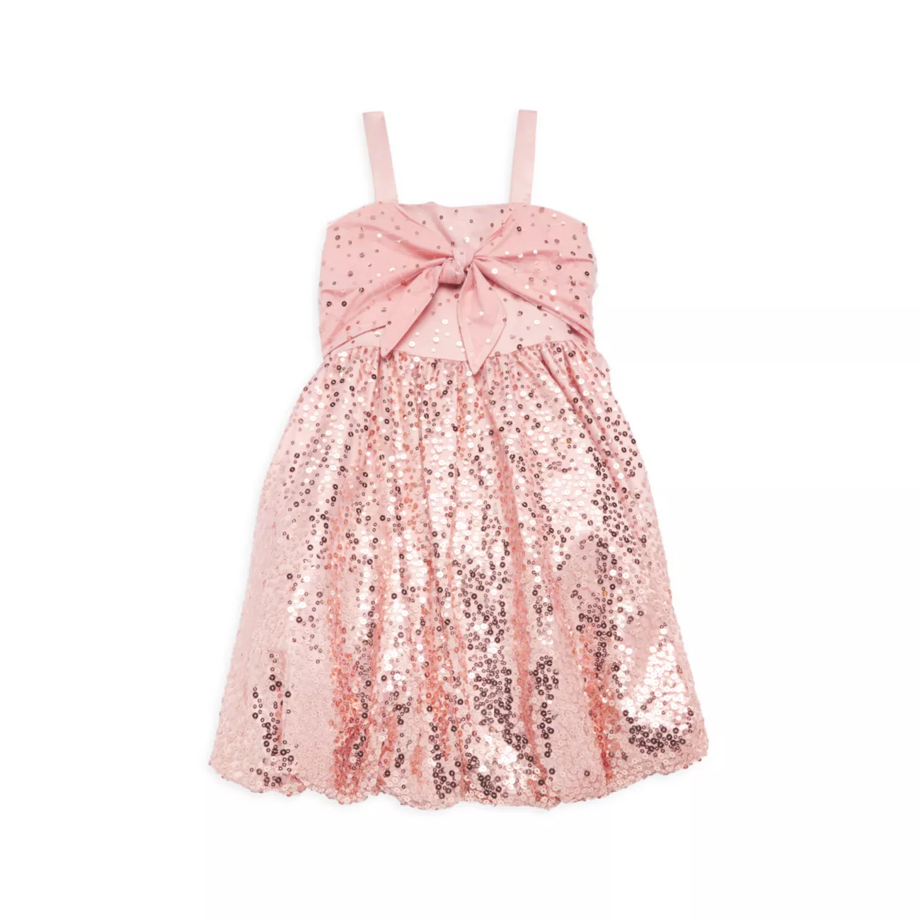 Маленькая девочка и усилитель; Платье Bubble с пайетками для девочек Marchesa Notte