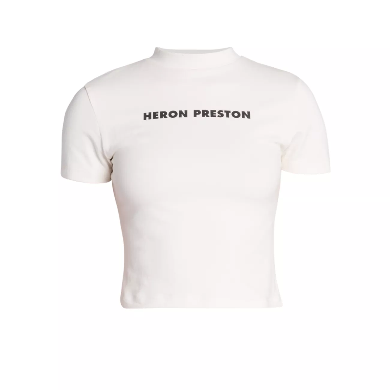 Укороченная футболка с логотипом Heron Preston