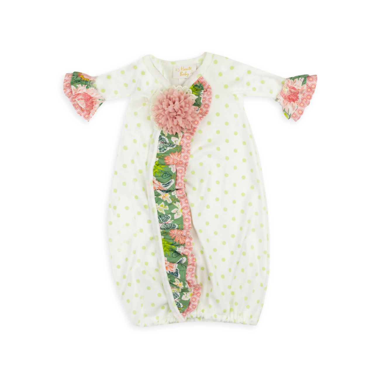 Апрельское луговое платье для девочки Haute Baby
