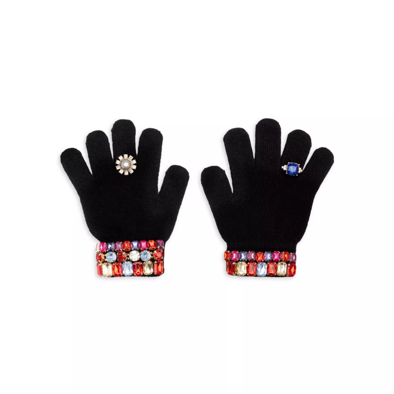 Украшенные перчатки для фигурного катания для девочек Super Smalls