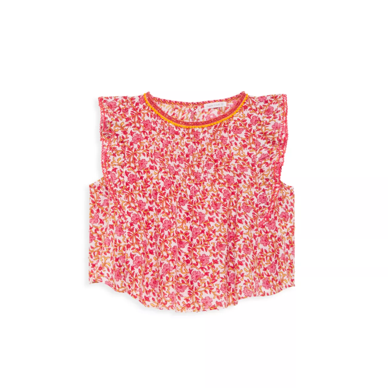 Маленькая девочка &amp;amp; Янтарная блузка для девочки Poupette St Barth