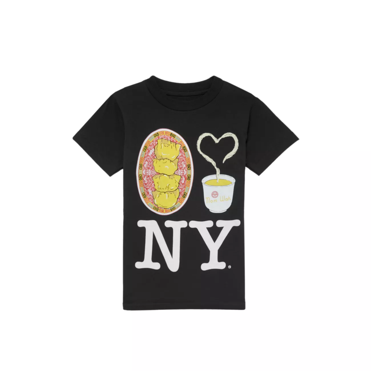 Маленький ребенок &amp;amp; Детская футболка Piccoli NY x Nom Wah PiccoliNY
