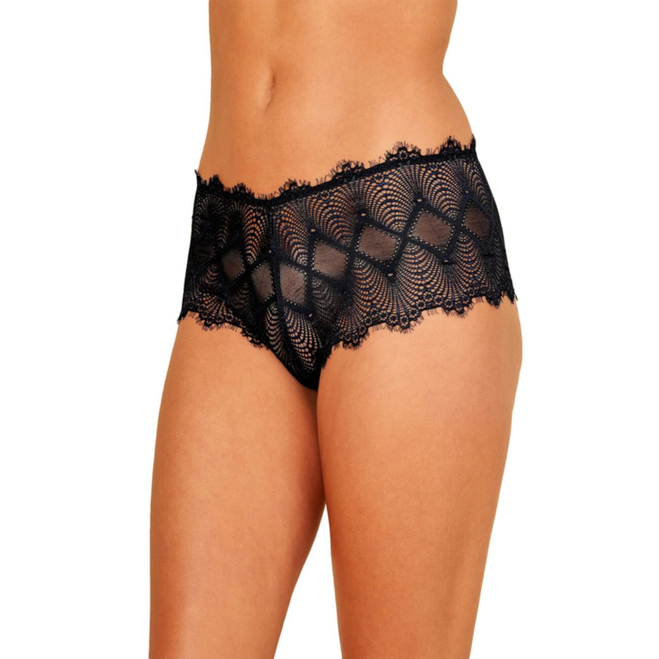 Culotte nere pizzo