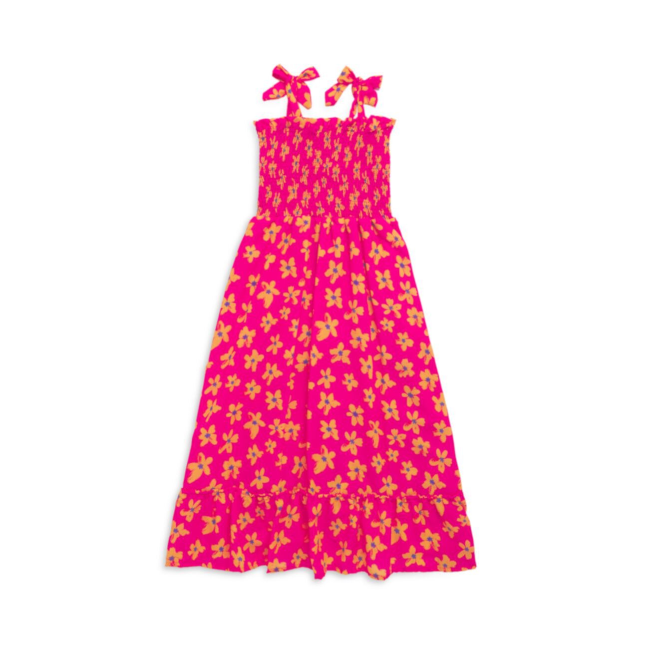 Маленькая девочка &amp;amp; Платье для девочки Eddie с цветочным принтом Little Peixoto