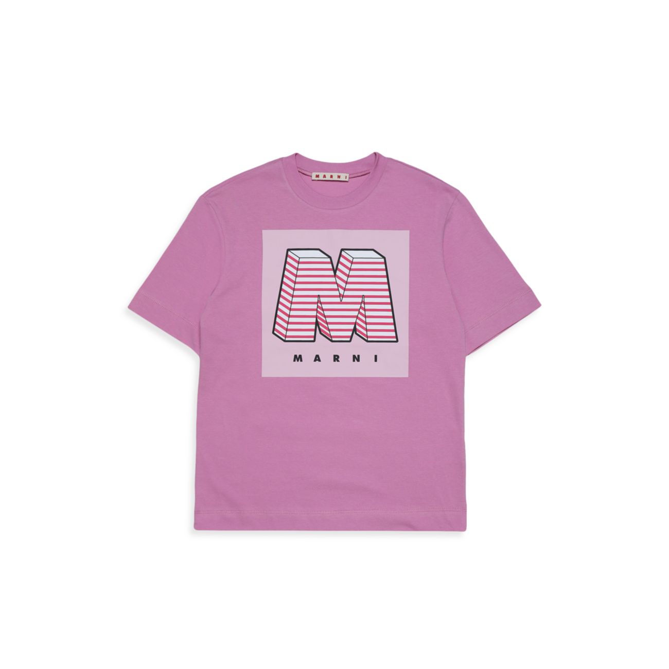 Маленький ребенок &amp;amp; Детская футболка с логотипом «М» MARNI