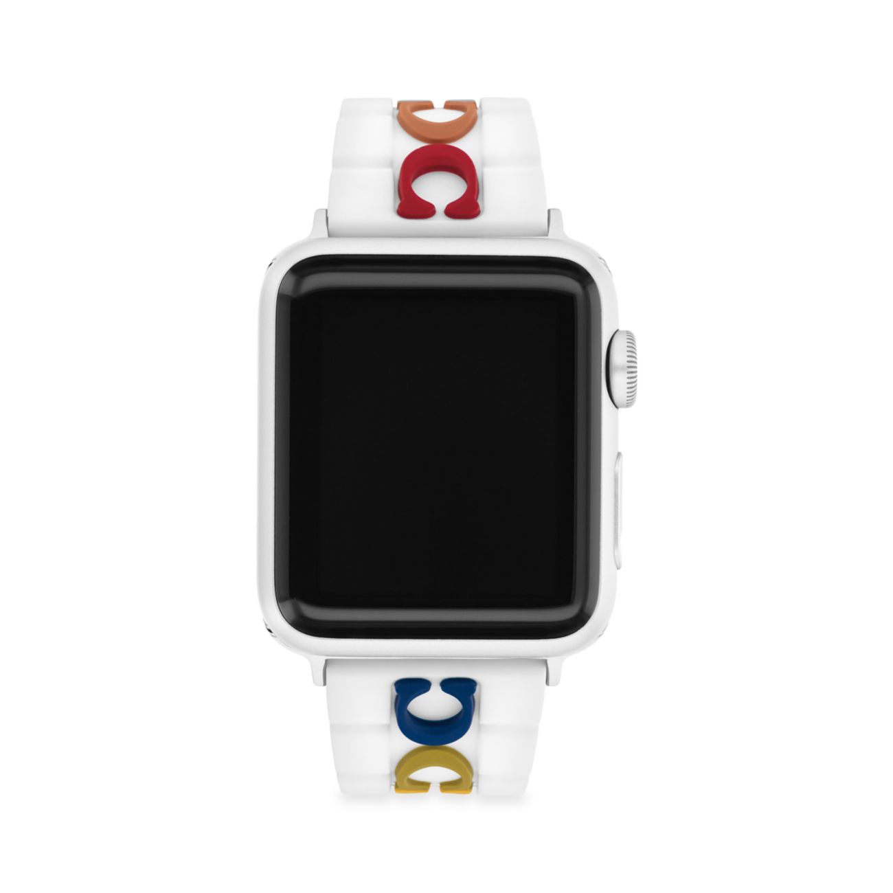 Радужный каучуковый ремешок Apple Watch® COACH