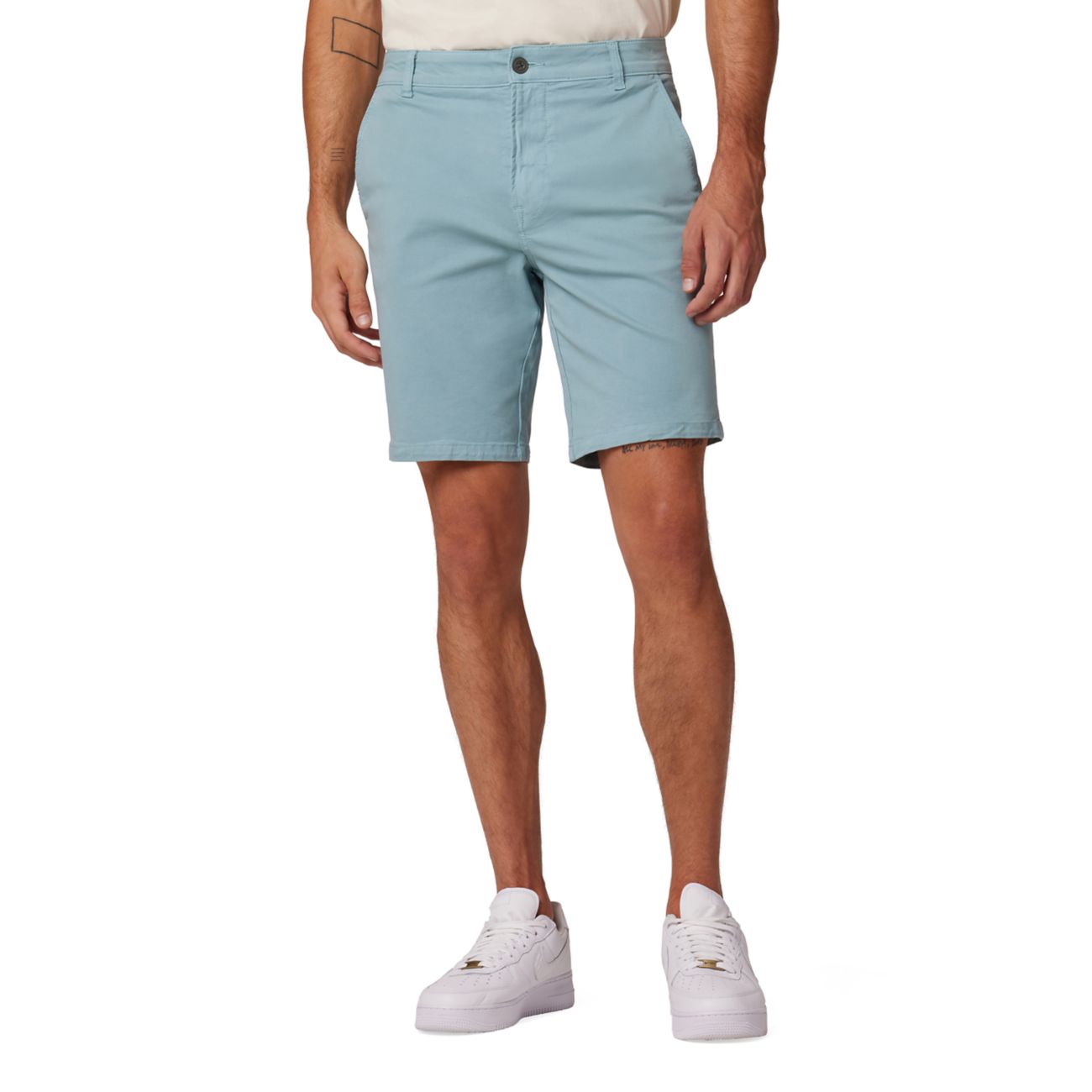 Cotton-Blend Chino Shorts Hudson Jeans