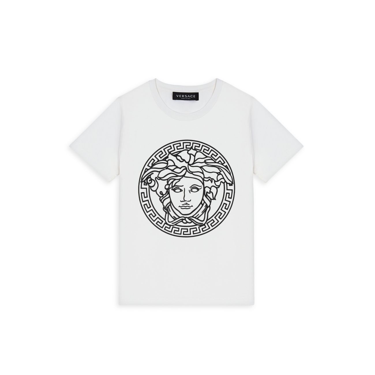 Маленький ребенок &amp;amp; Детская футболка с логотипом Medusa Versace