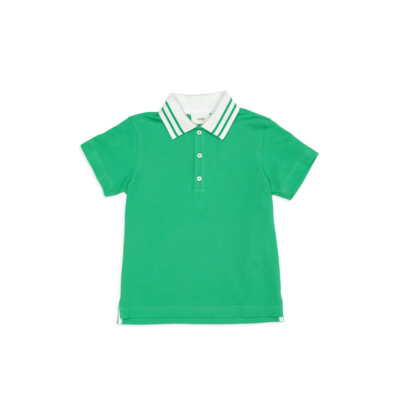 Маленький мальчик &amp;amp; Рубашка-поло для мальчиков с контрастной отделкой FENDI