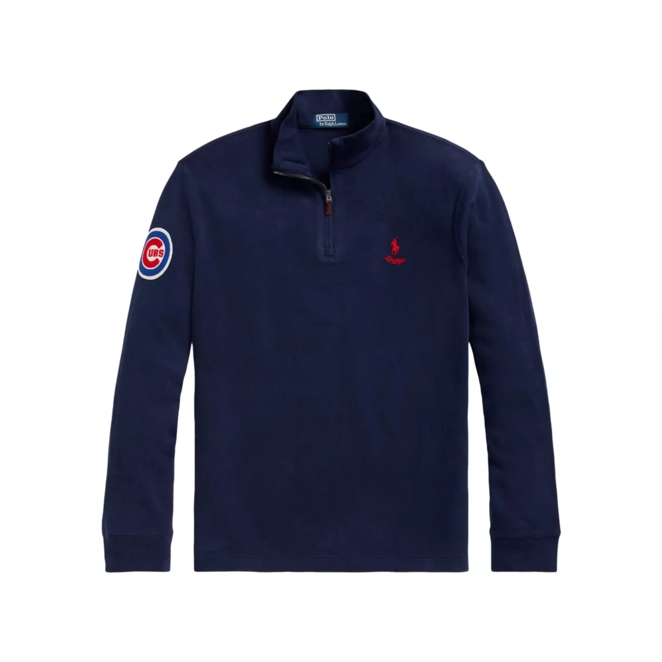 Мужской свитер с застёжкой-молнией Chicago Cubs Polo Ralph Lauren Polo Ralph Lauren