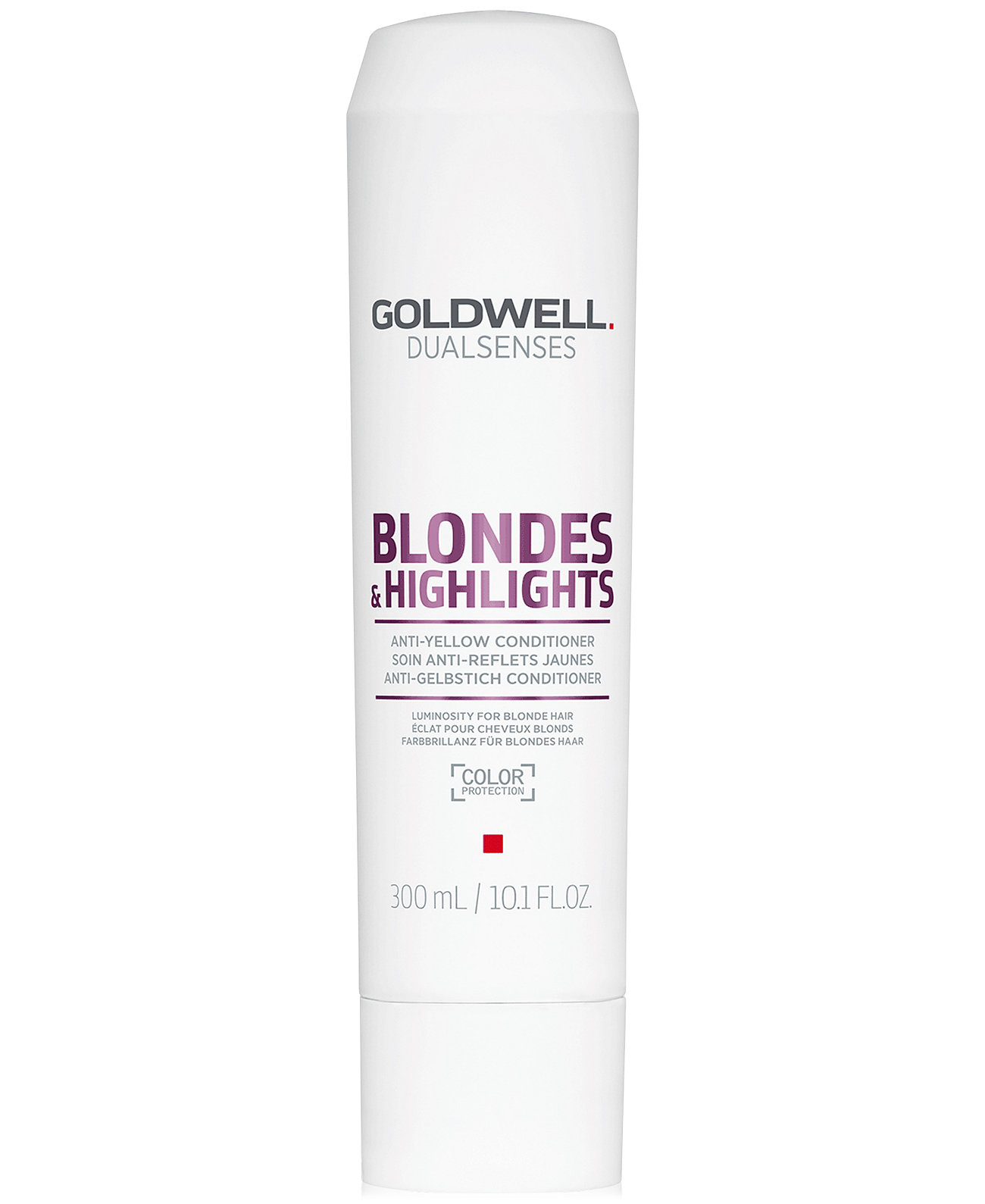 Кондиционер против желтизны DualSenses Blondes & Highlights, 10,1 унции, от PUREBEAUTY Salon & Spa Goldwell