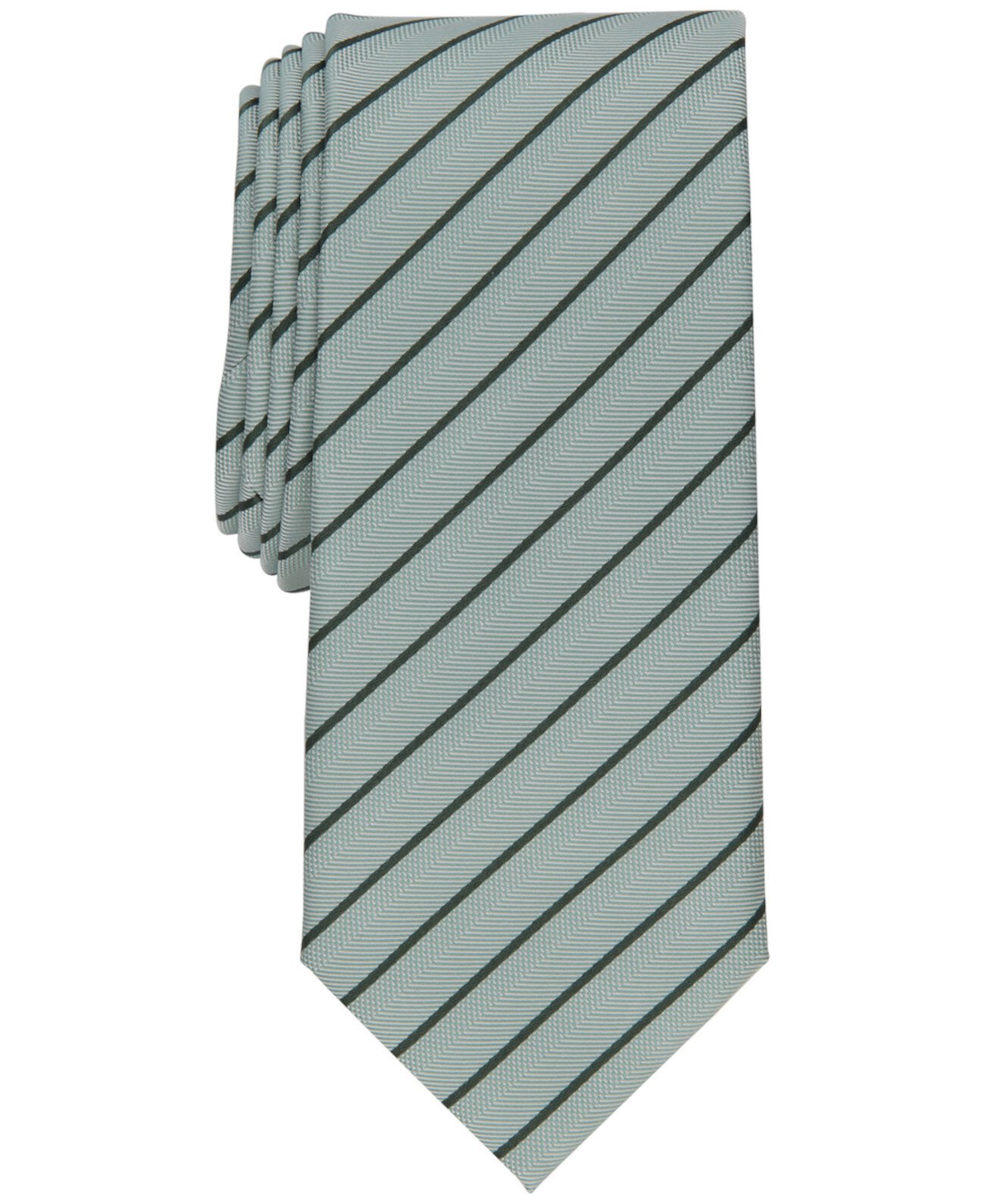 Мужской галстук в узкую полоску, созданный для Macy's Alfani