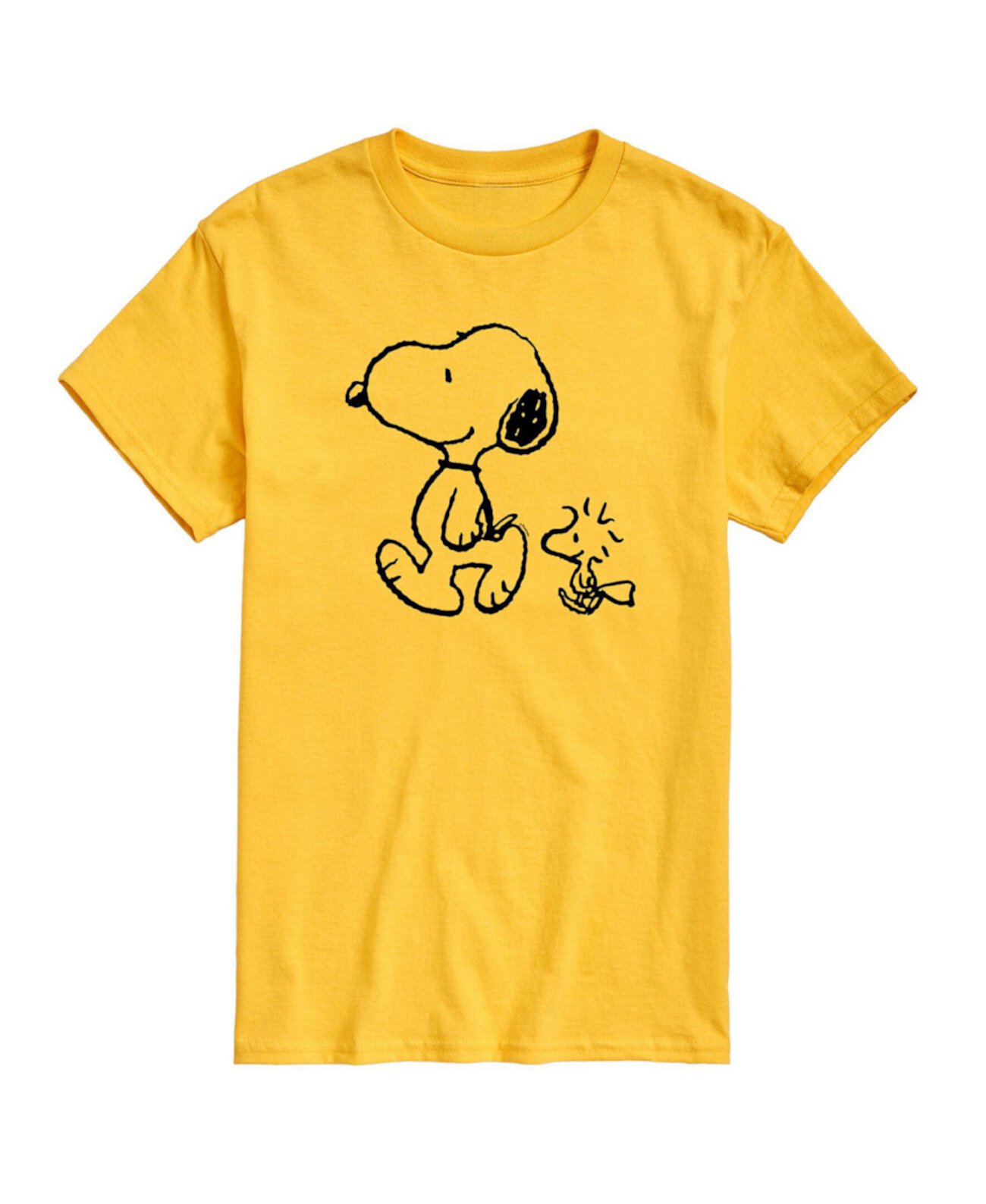 Мужская футболка Peanuts Snoopy Woodstock AIRWAVES