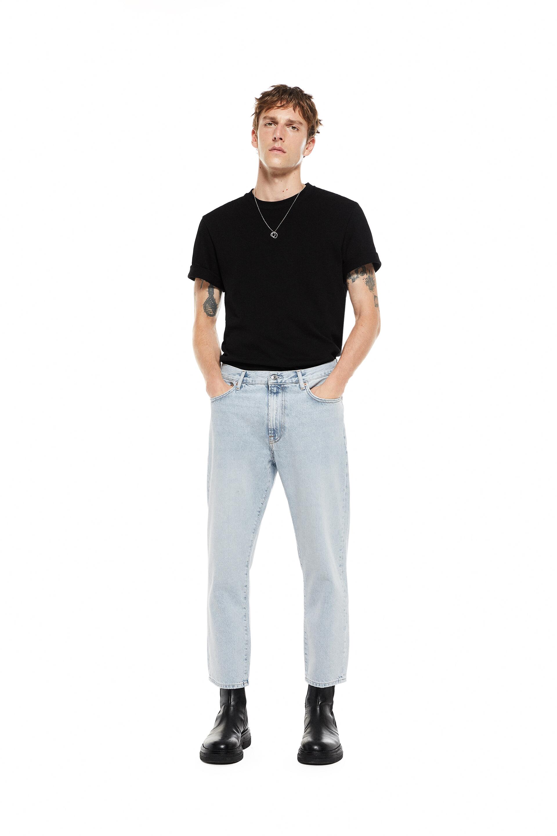 zara selvedge jeans