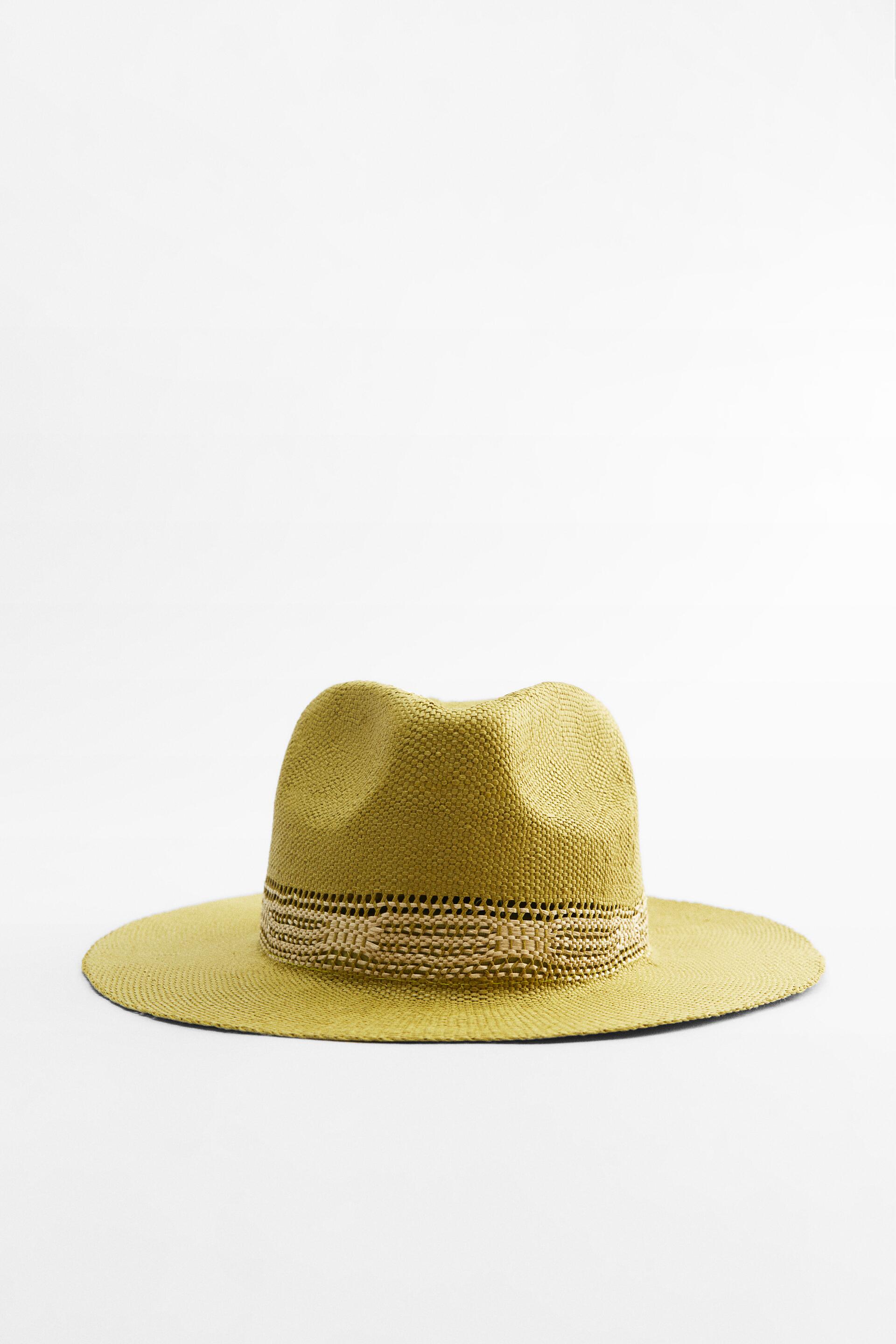 zara straw hat