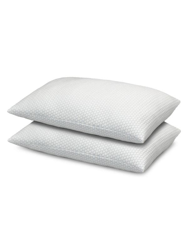 Home 2-Piece Cool N' Comfort CoolMax Technology Down Fiber-Filled Pillow Set Ella Jayne