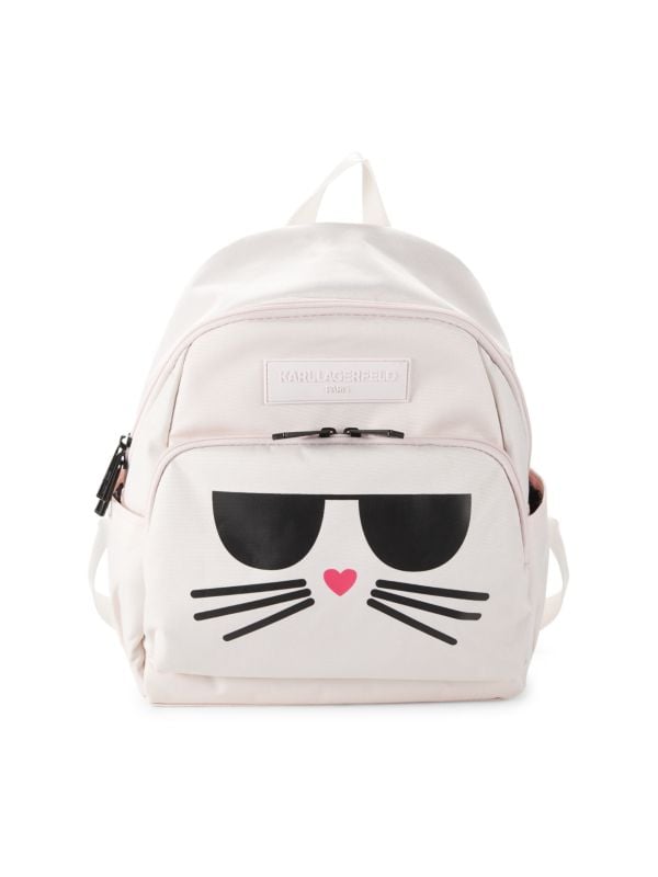 Текстильный рюкзак с логотипом Cat Karl Lagerfeld Paris