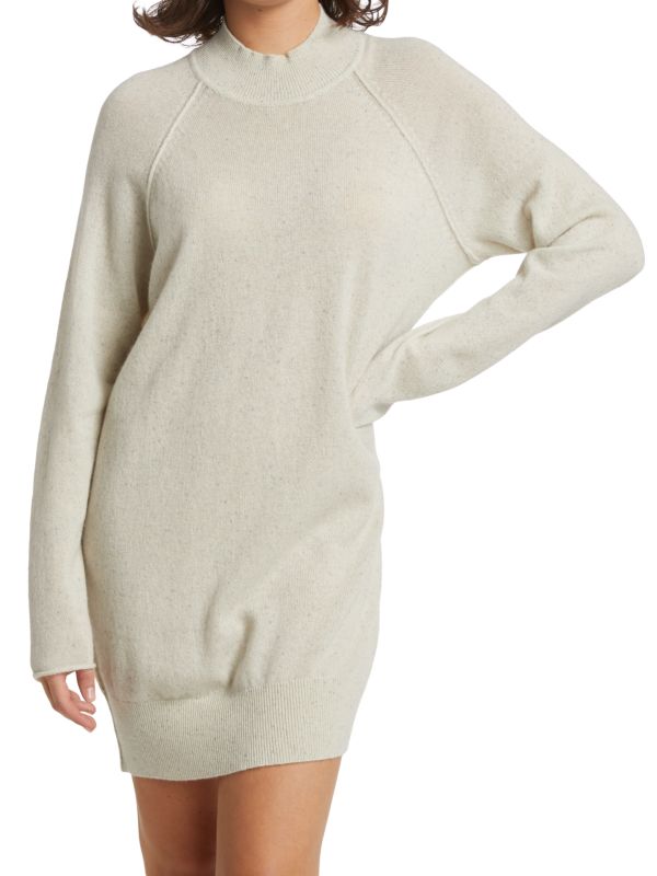 Кашемировое платье-свитер в рубчик ATM Anthony Thomas Melillo