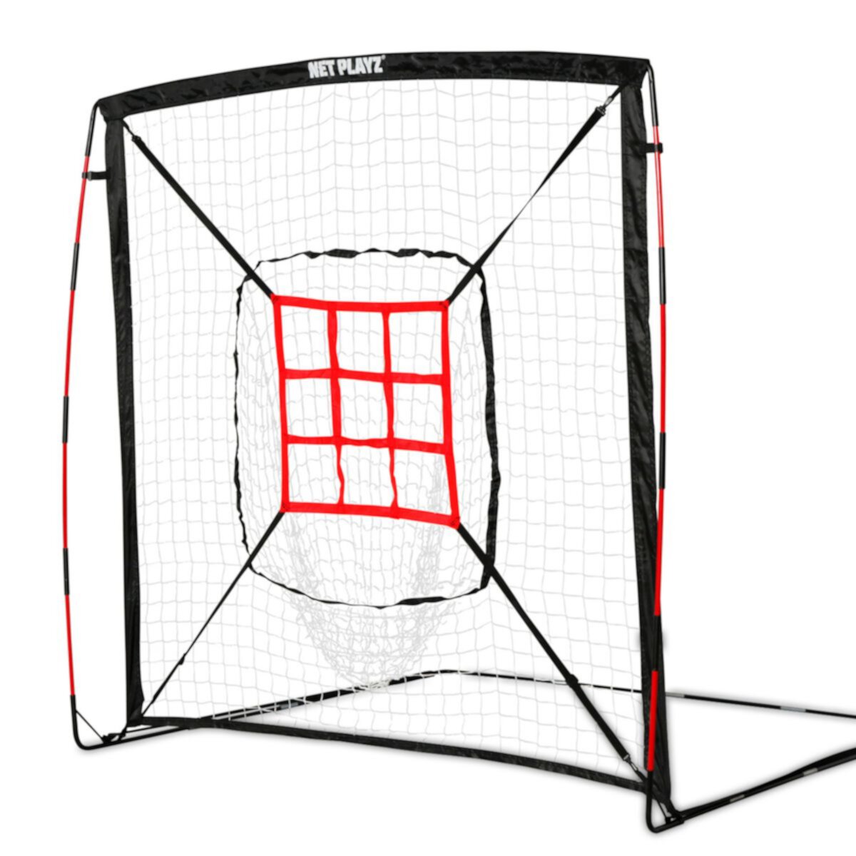 Net Playz 5-Foot Baseball & Softball Practice Hitting & Pitching Net Net Playz